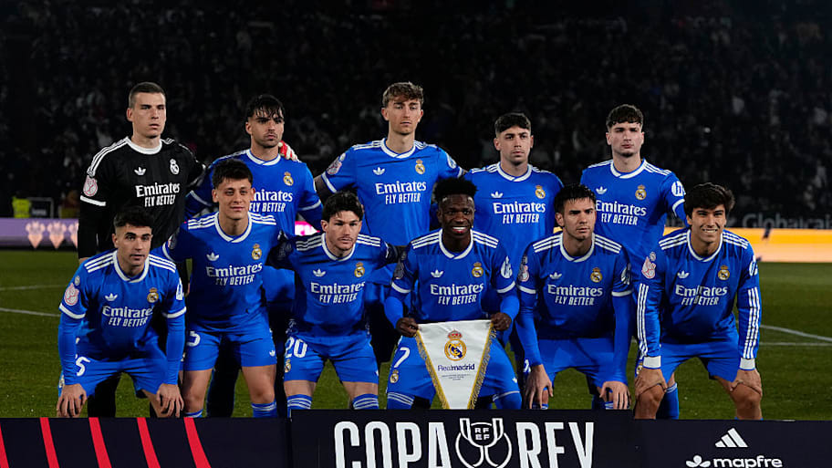 Real Madrid team vs. Albacete, Copa del Rey