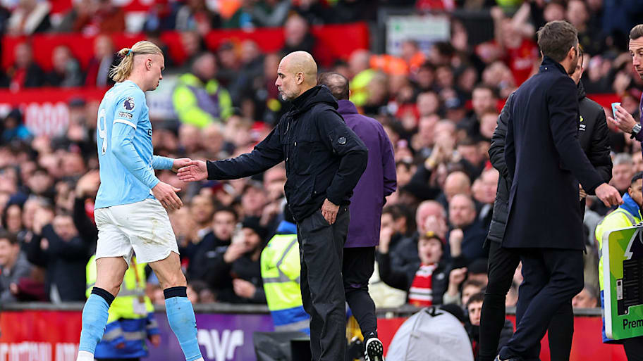 Erling Haaland, Pep Guardiola