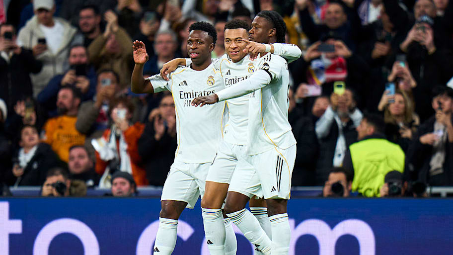 Vinicius Junior, Kylian Mbappé, Eduardo Camavinga