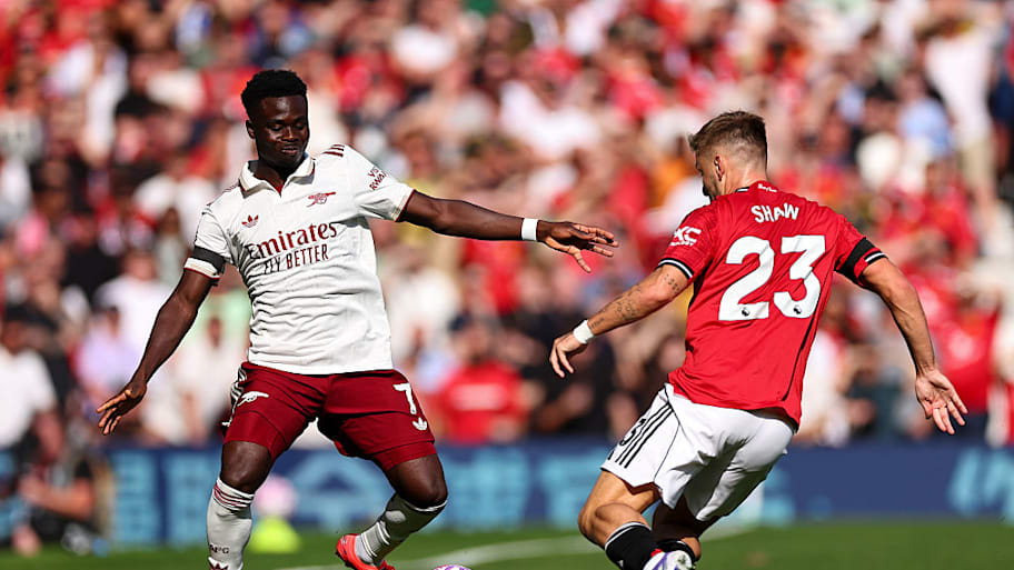 Bukayo Saka, Luke Shaw