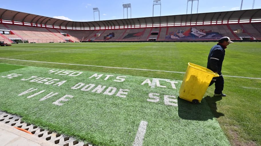 Estadio Municipal de el Alto.