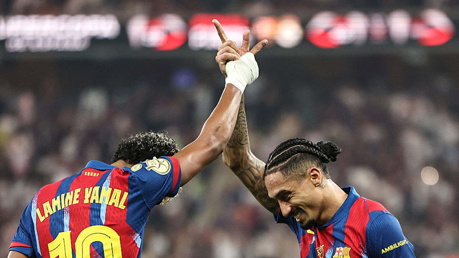 Lamine Yamal, Raphinha