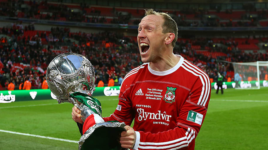 Wrexham winning the FA Tropy