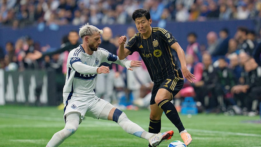 LAFC’s Heung-Min Son and Vancouver Whitecaps’ Tristan Blackmon