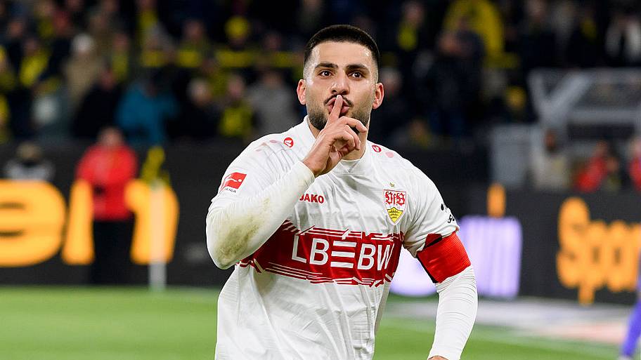 Deniz Undav of VfB Stuttgart