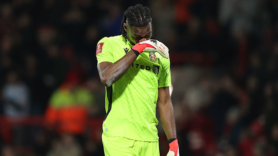 Arthur Okonkwo of Wrexham
