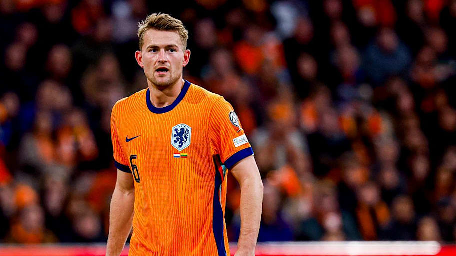 Matthijs de Ligt of Man Utd and Netherlands