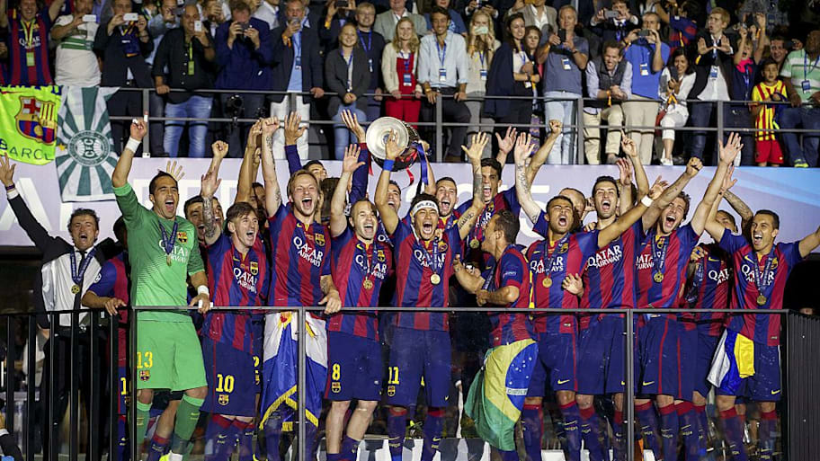 Barcelona Champions League winners, 2015