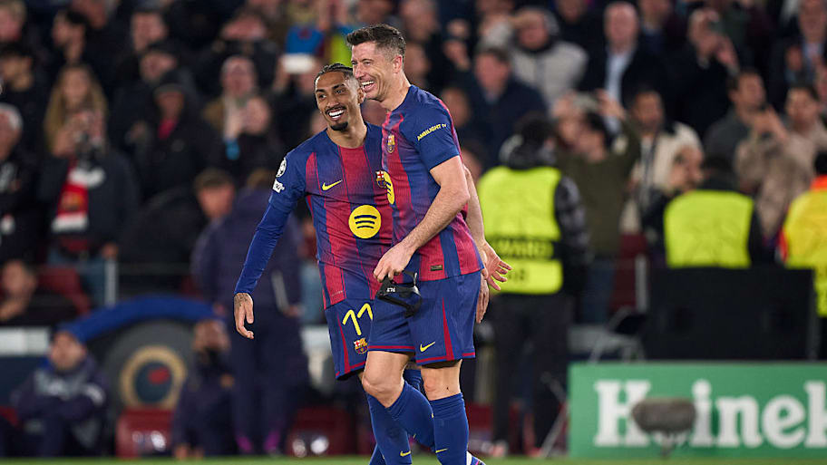 Raphinha, Robert Lewandowski