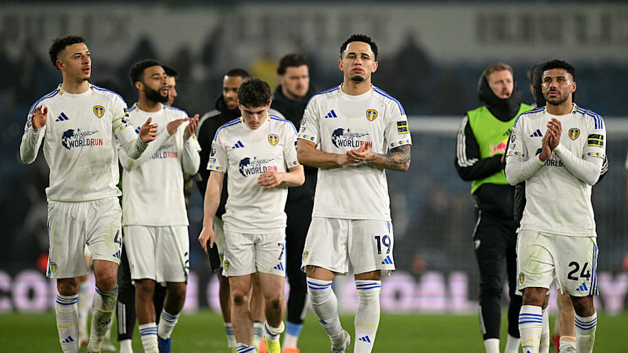 Leeds United players. 