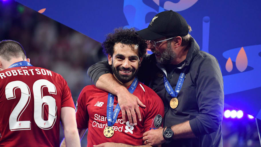 Mohamed Salah, Jürgen Klopp - 2019 Champions League final