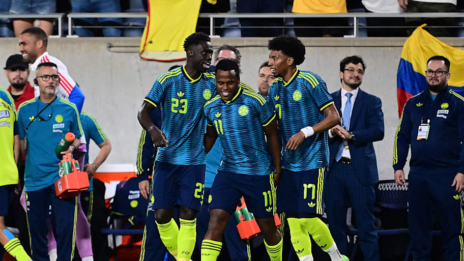 Colombia celebrate