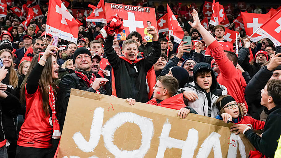 Switzerland fans
