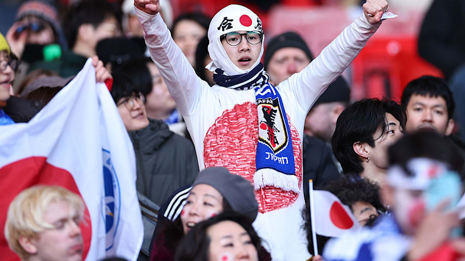 Japan football fan
