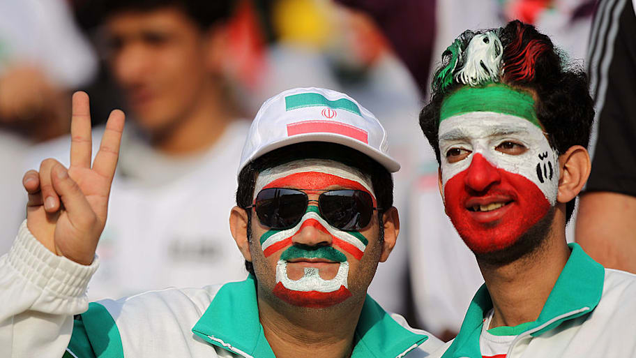 Iran soccer fans