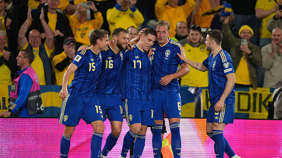 Sweden World Cup away kit