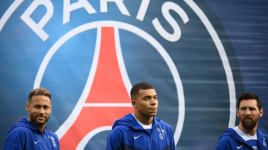 Neymar, Kylian Mbappé, Lionel Messi