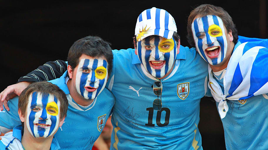 Uruguay fans