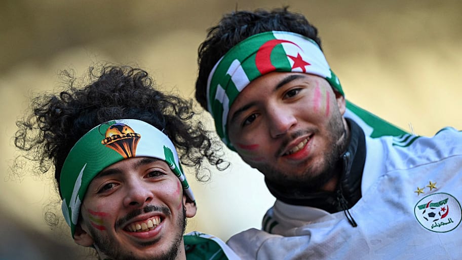 Algeria fans.