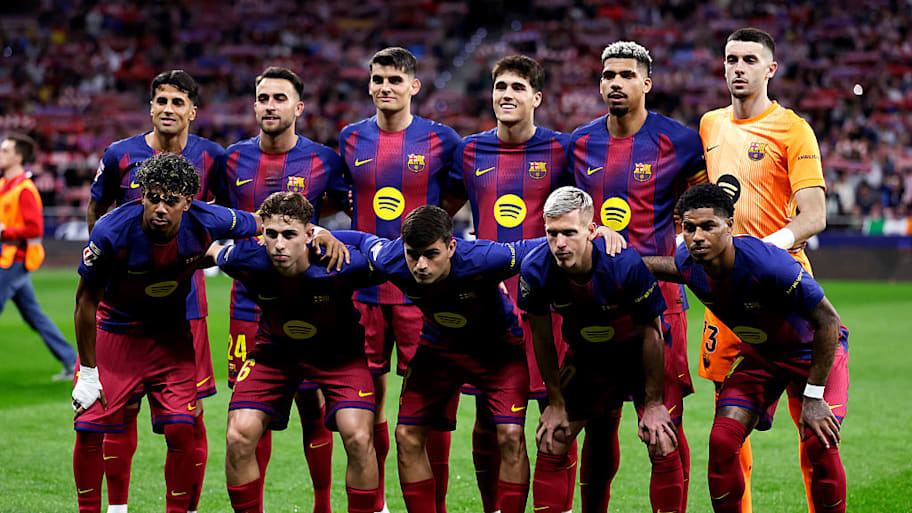 Barcelona players