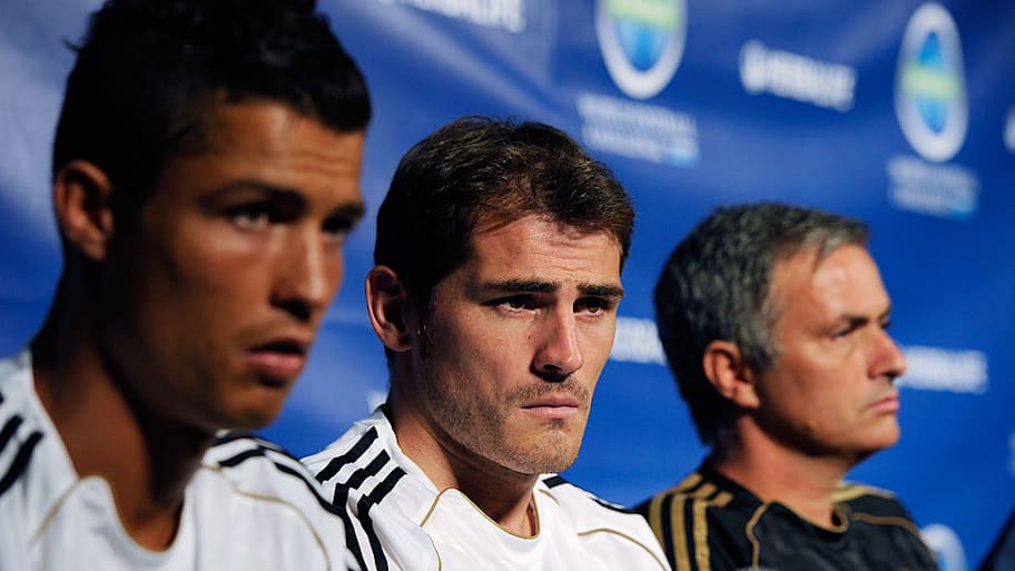 Cristiano Ronaldo, Iker Casillas, José Mourinho