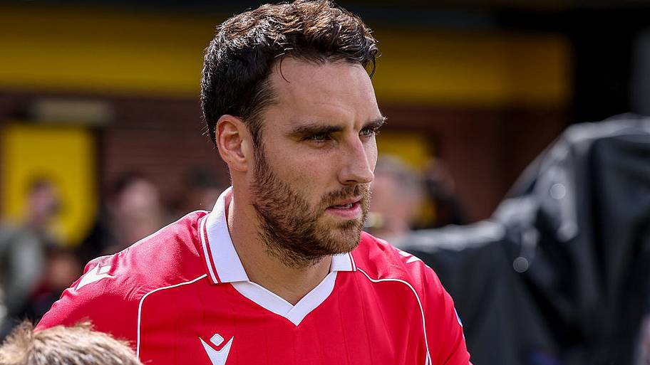 Wrexham midfielder Matty James.