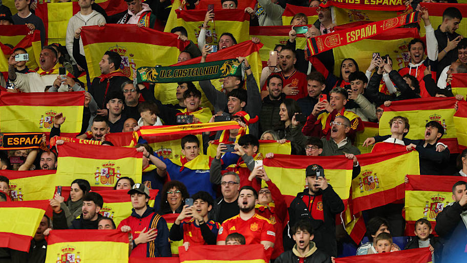Spanish soccer fans