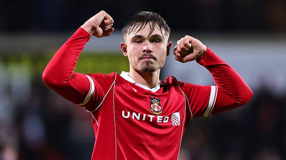 Wrexham defender Callum Doyle.