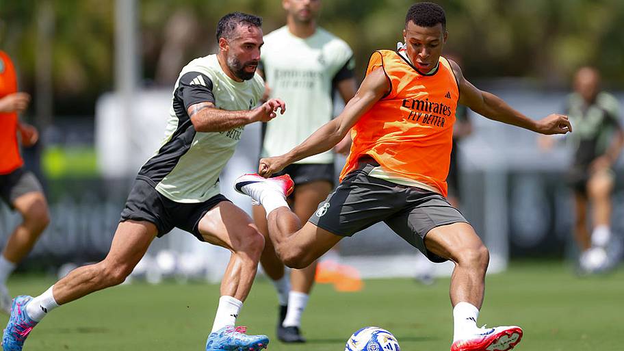 Dani Carvajal, Kylian Mbappé