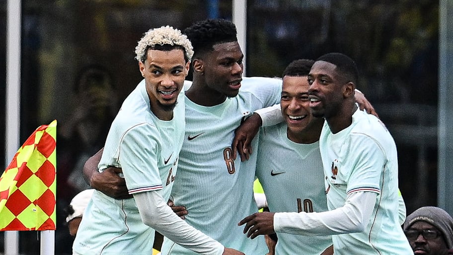 Kylian Mbappé, Hugo Ekitike, Aurélien Tchouaméni, Ousmane Dembélé