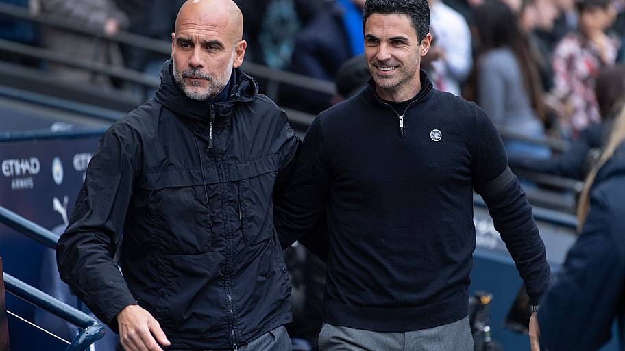 Pep Guardiola, Mikel Arteta