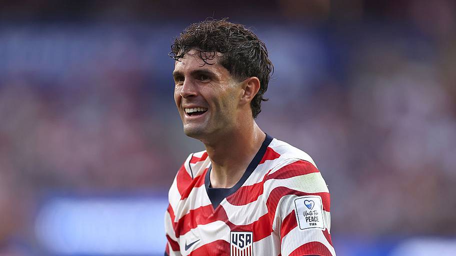 Pulisic smiling