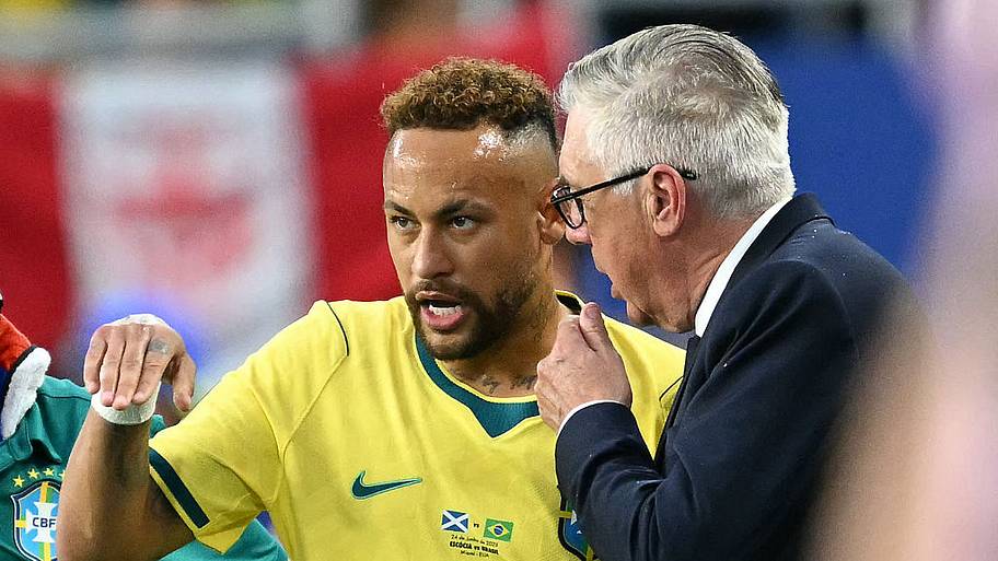 Neymar, Carlo Ancelotti