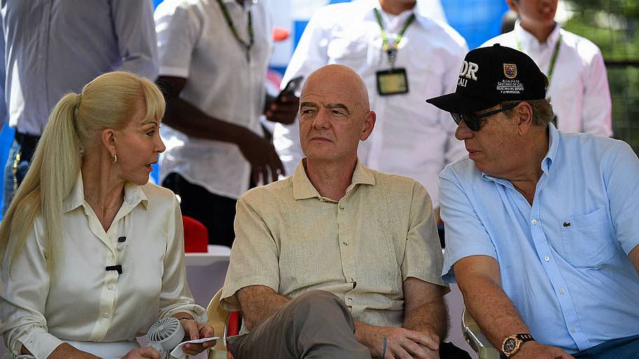 Gianni Infantino in Colombia