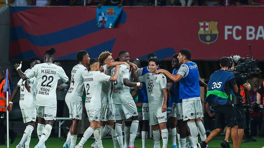 Monaco celebrate 