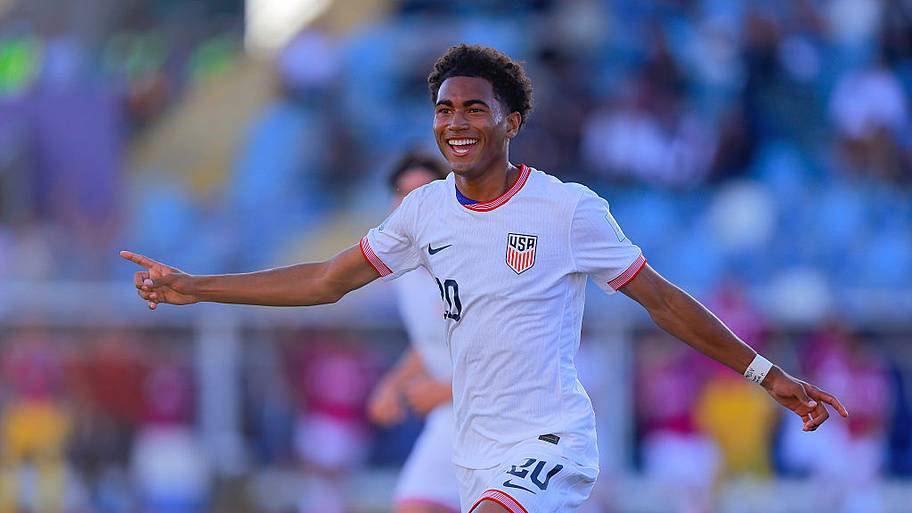 Gozo celebrating goal
