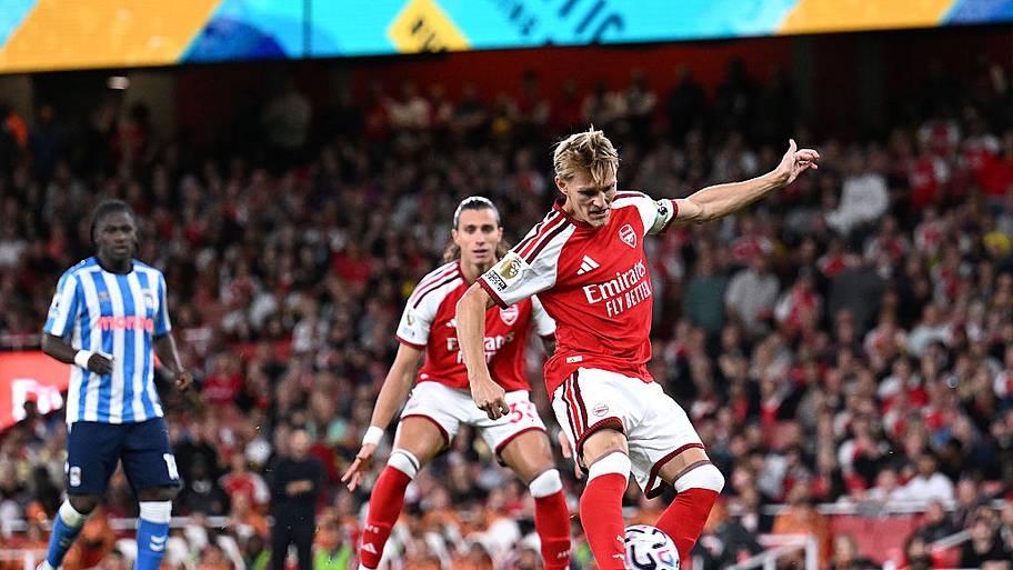 odegaard shooting