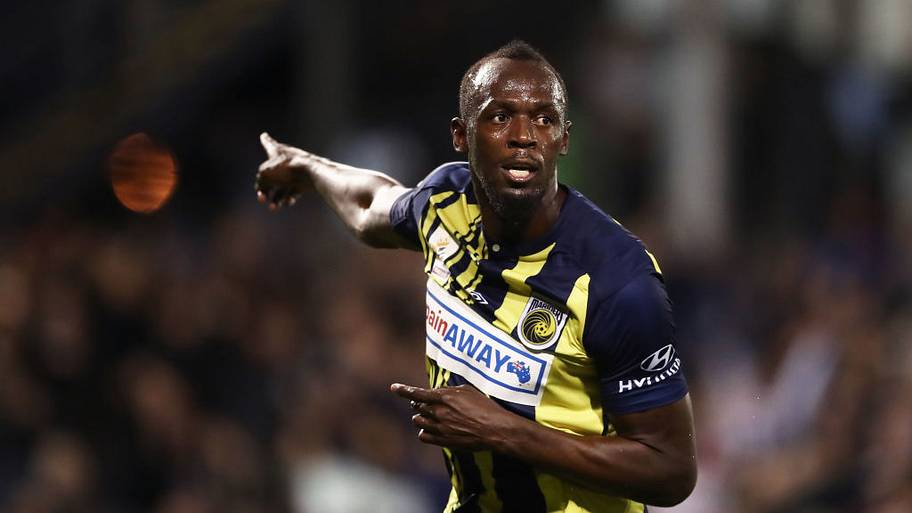 Usain Bolt, Central Coast Mariners, 2018 