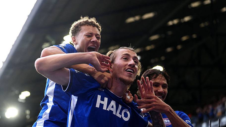 Ipswich Town celebrate