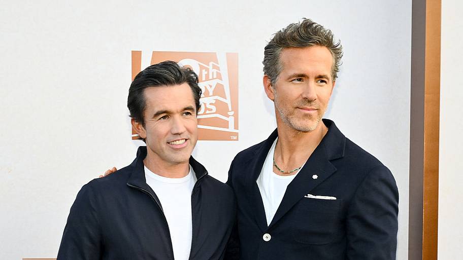 Rob Mac and Ryan Reynolds at The Walt Disney Company's Emmy Season Toast to TV.