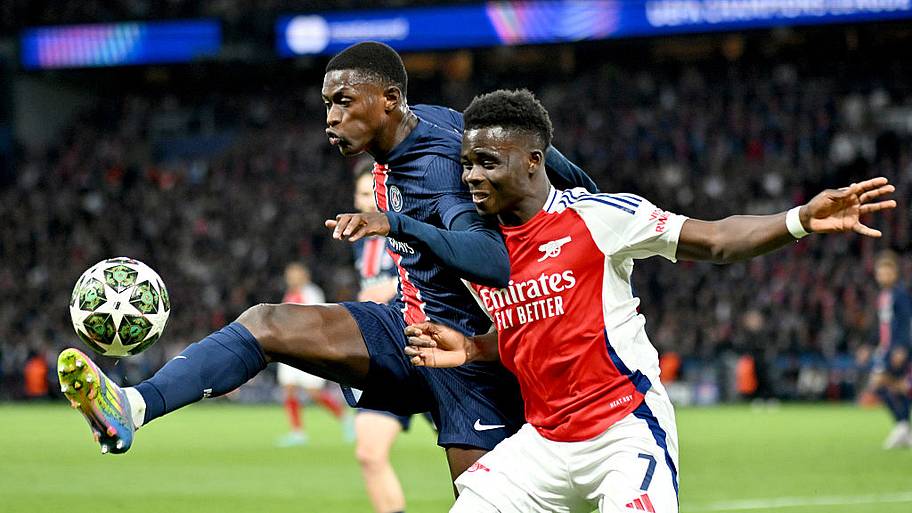 Nuno Mendes, Bukayo Saka