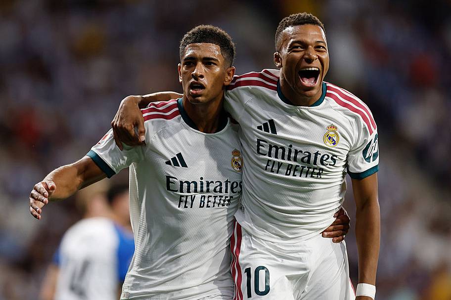 Jude Bellingham, Kylian Mbappé 