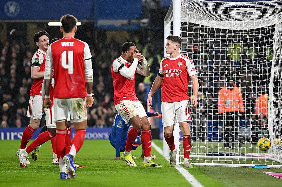 Arsenal celebrate