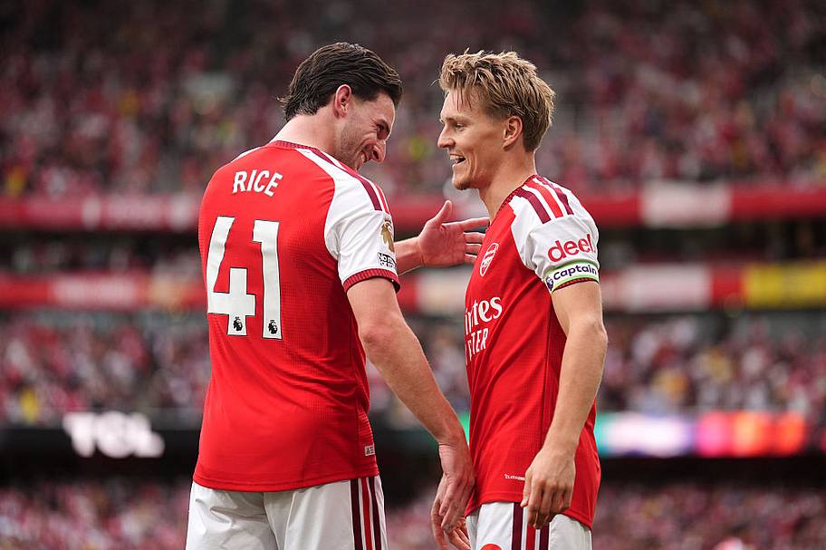 Declan Rice, Martin Ødegaard