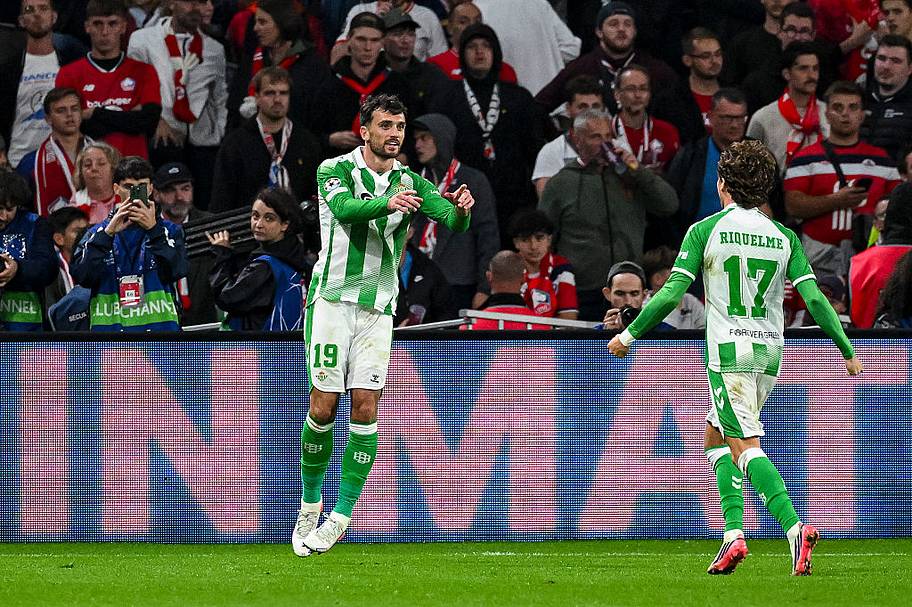 Real Betis celebrate