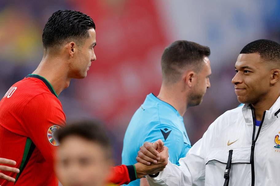 Cristiano Ronaldo, Kylian Mbappé.