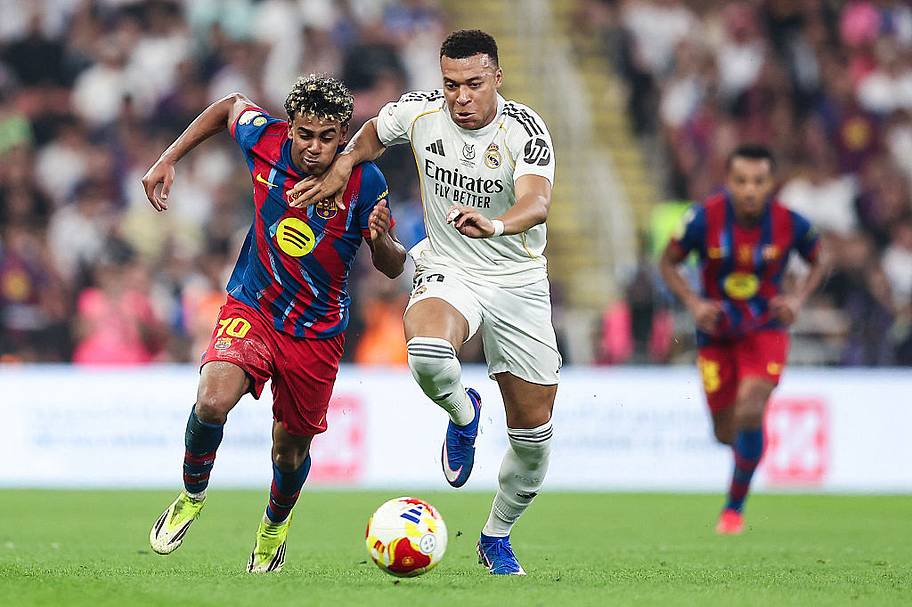 Lamine Yamal, Kylian Mbappe