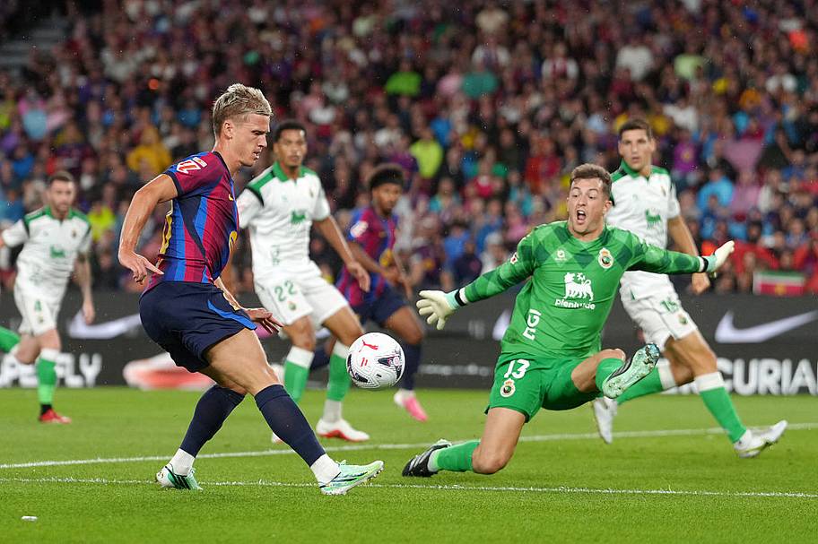 Dani Olmo vs. Racing Santander