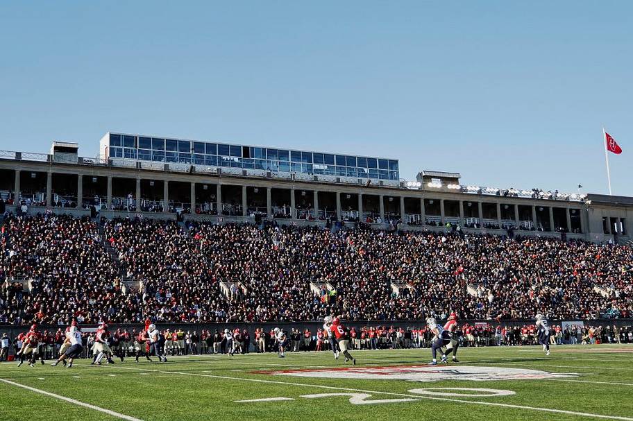 The Harvard Crimson and the Yale Bulldogs play for the 138th time, at Harvard Stadium on November 19, 2022.