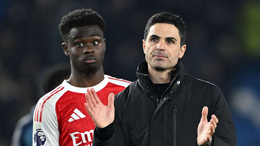 Mikel Arteta, Bukayo Saka